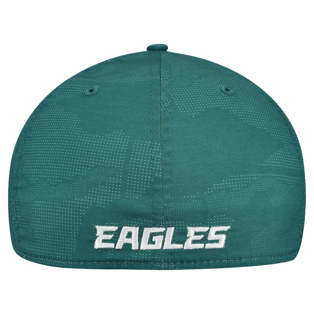 Philadelphia Eagles New Era Tonal Camo 39THIRTY Stretch Fit Hat Midnight Green