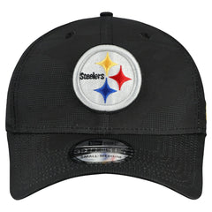 Pittsburgh Steelers New Era Tonal Camo 39THIRTY Stretch Fit Hat Black
