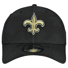New Orleans Saints New Era Tonal Camo 39THIRTY Stretch Fit Hat Black