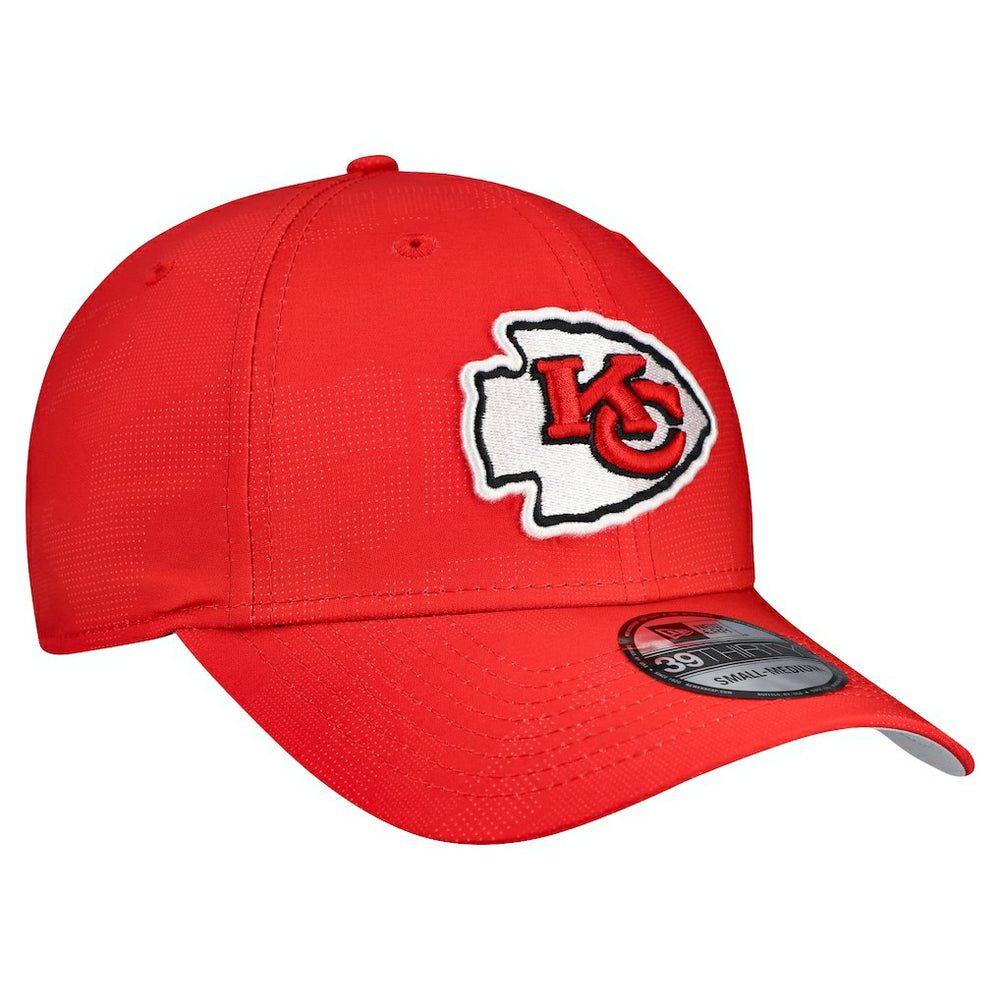 Kansas City Chiefs New Era Tonal Camo 39THIRTY Stretch Fit Hat Red