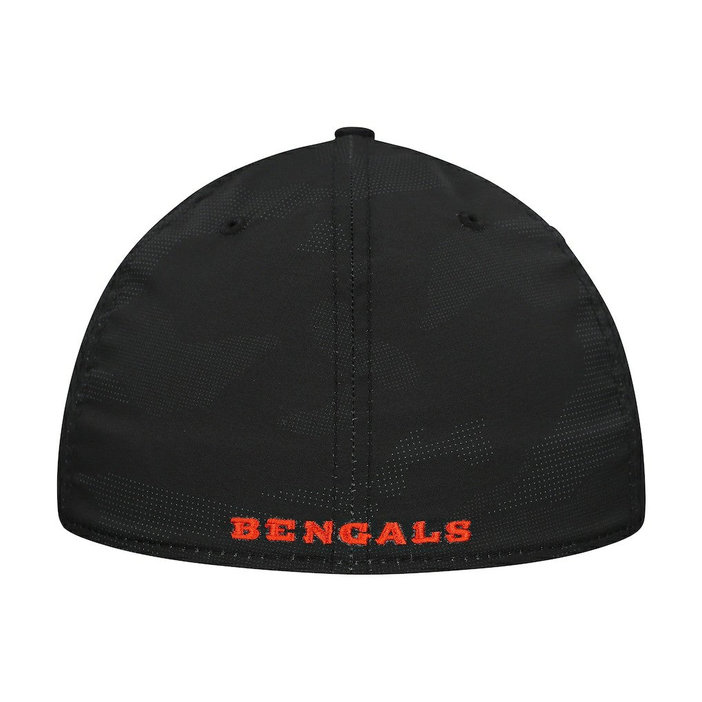 Cincinnati Bengals New Era Tonal Camo 39THIRTY Stretch Fit Hat Black