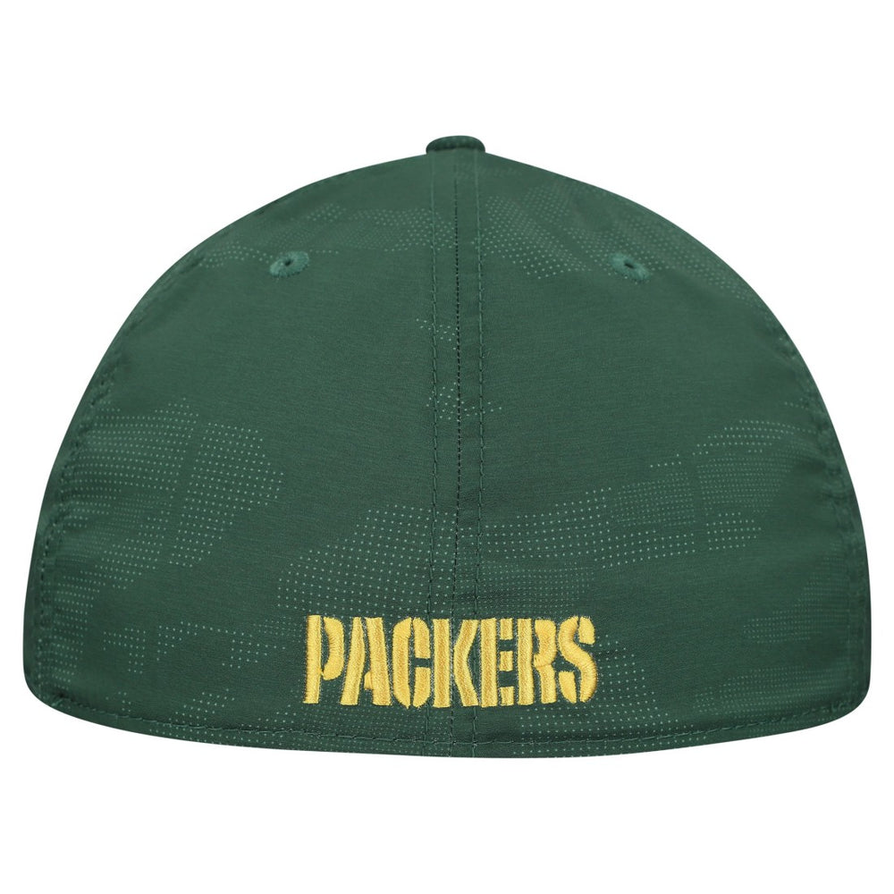 Green Bay Packers New Era Tonal Camo 39THIRTY Stretch Fit Hat Green