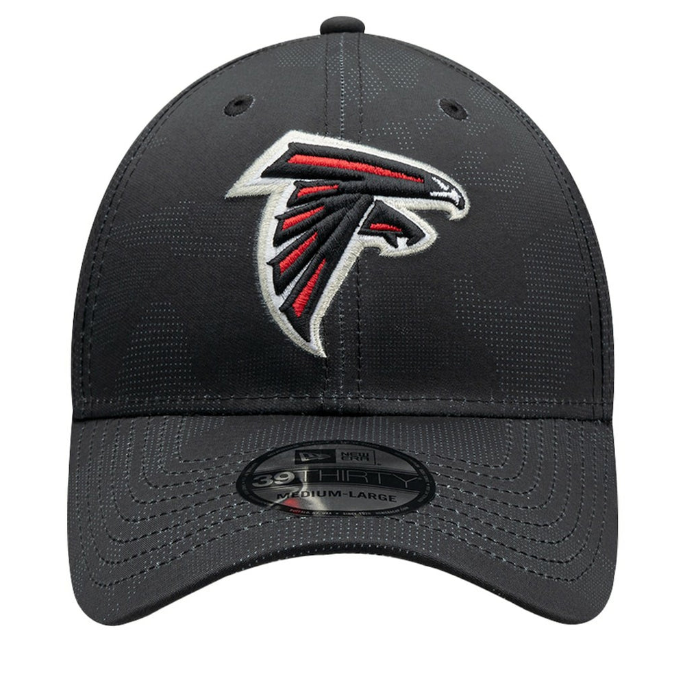 Atlanta Falcons New Era Tonal Camo 39THIRTY Stretch Fit Hat Black