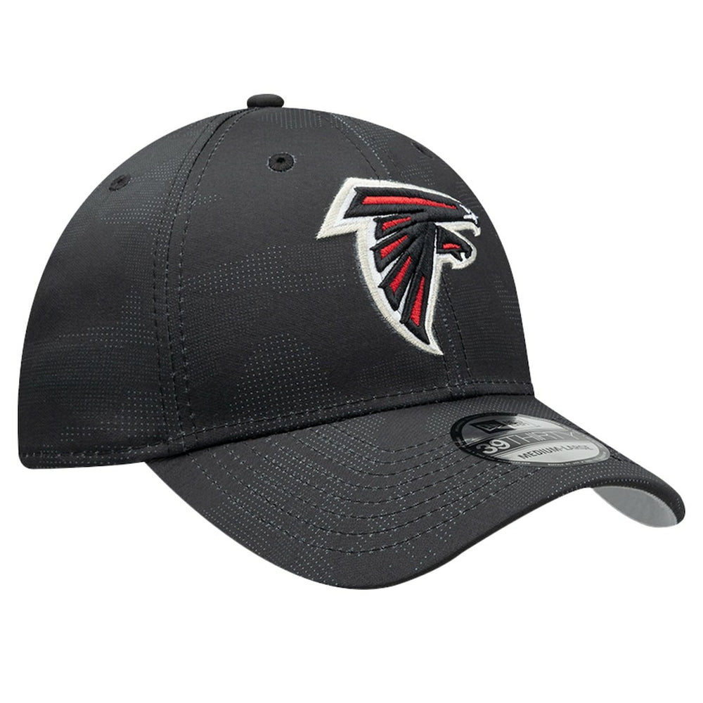 Atlanta Falcons New Era Tonal Camo 39THIRTY Stretch Fit Hat Black