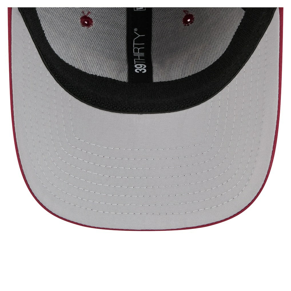 Washington Commanders New Era Perforated 39THIRTY Flex Hat Burgundy