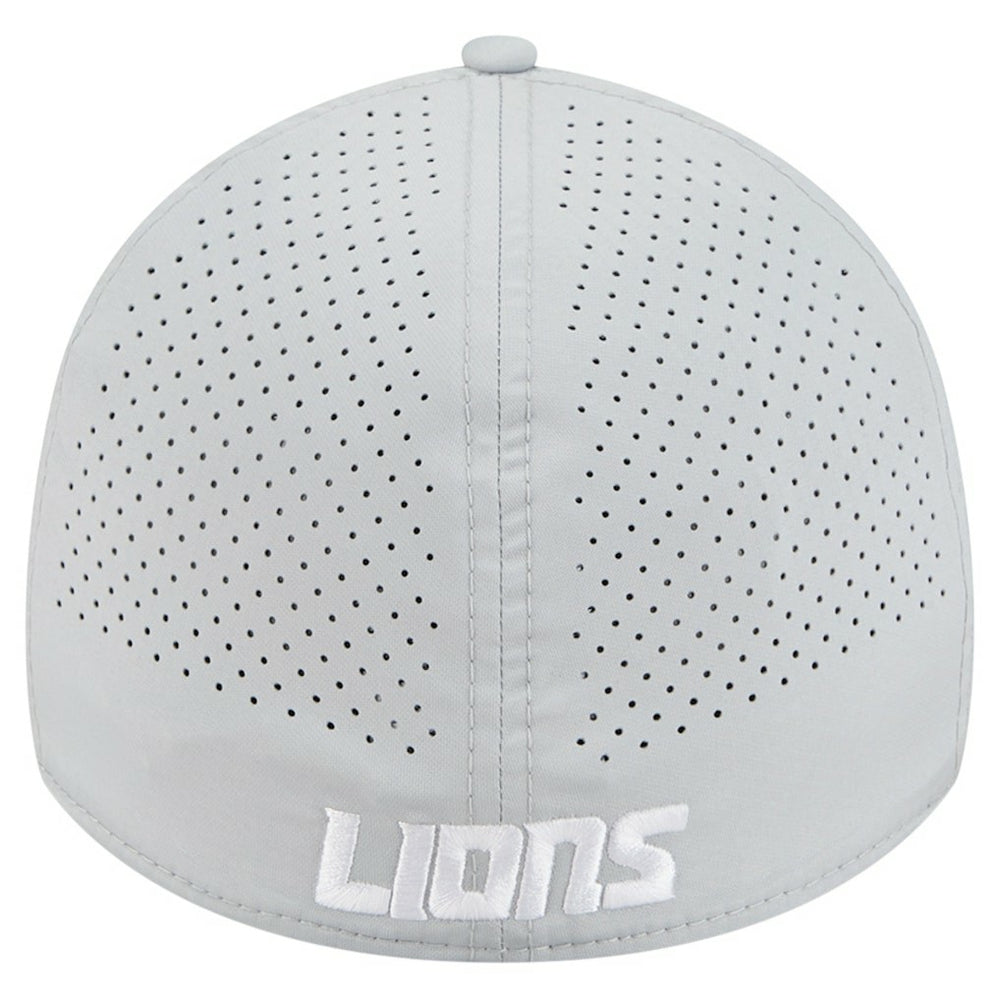 Detroit Lions New Era Perforated 39THIRTY Flex Hat Blue