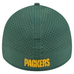 Green Bay Packers New Era Perforated 39THIRTY Flex Hat Green