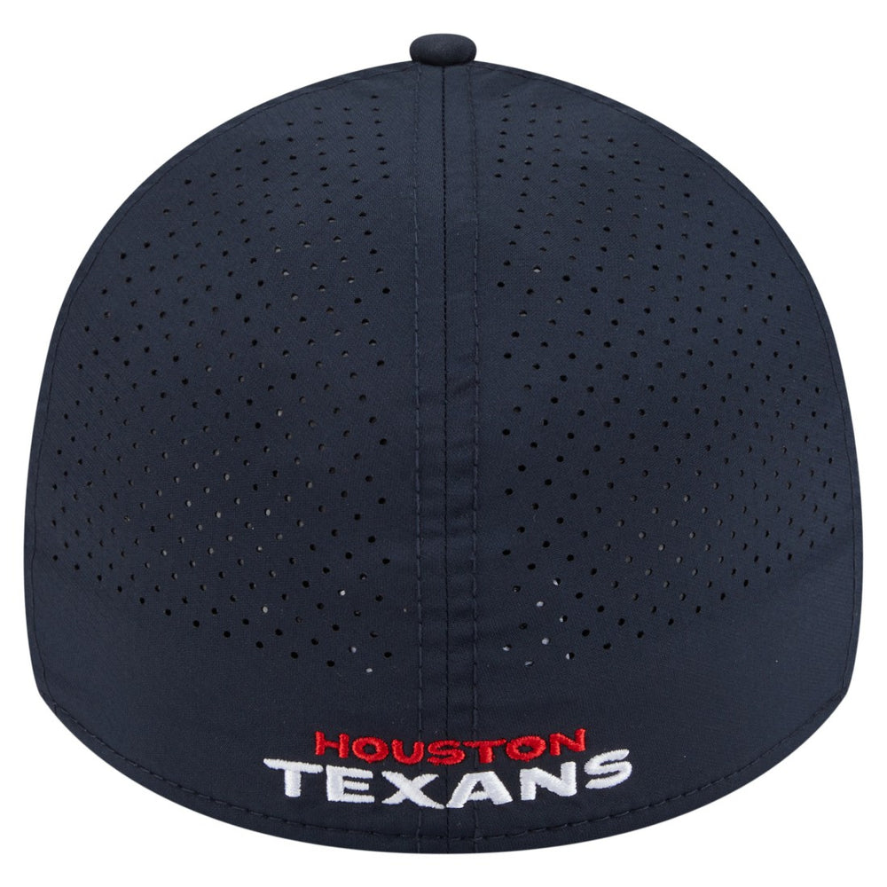 Houston Texans New Era Perforated 39THIRTY Flex Hat Navy