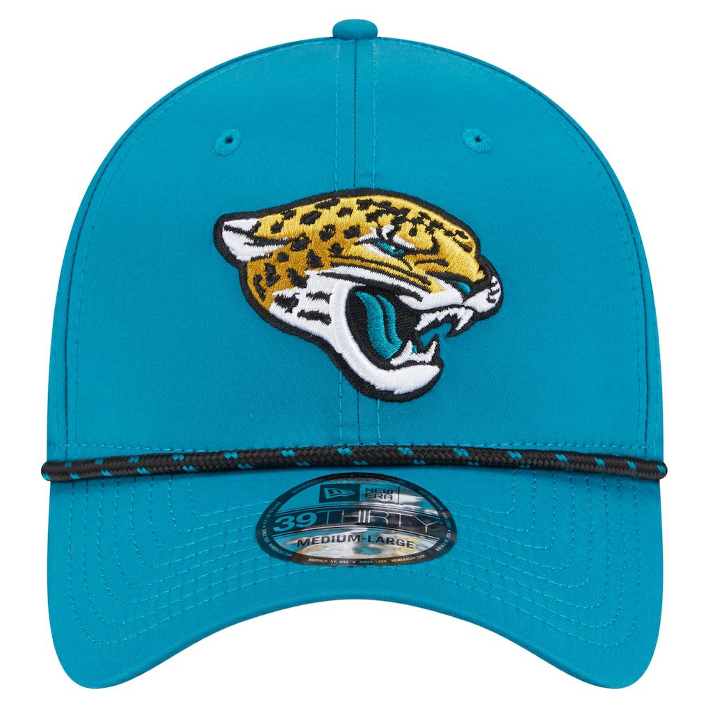 Jacksonville Jaguars New Era Perforated 39THIRTY Flex Hat Teal