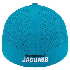 Jacksonville Jaguars New Era Perforated 39THIRTY Flex Hat Teal