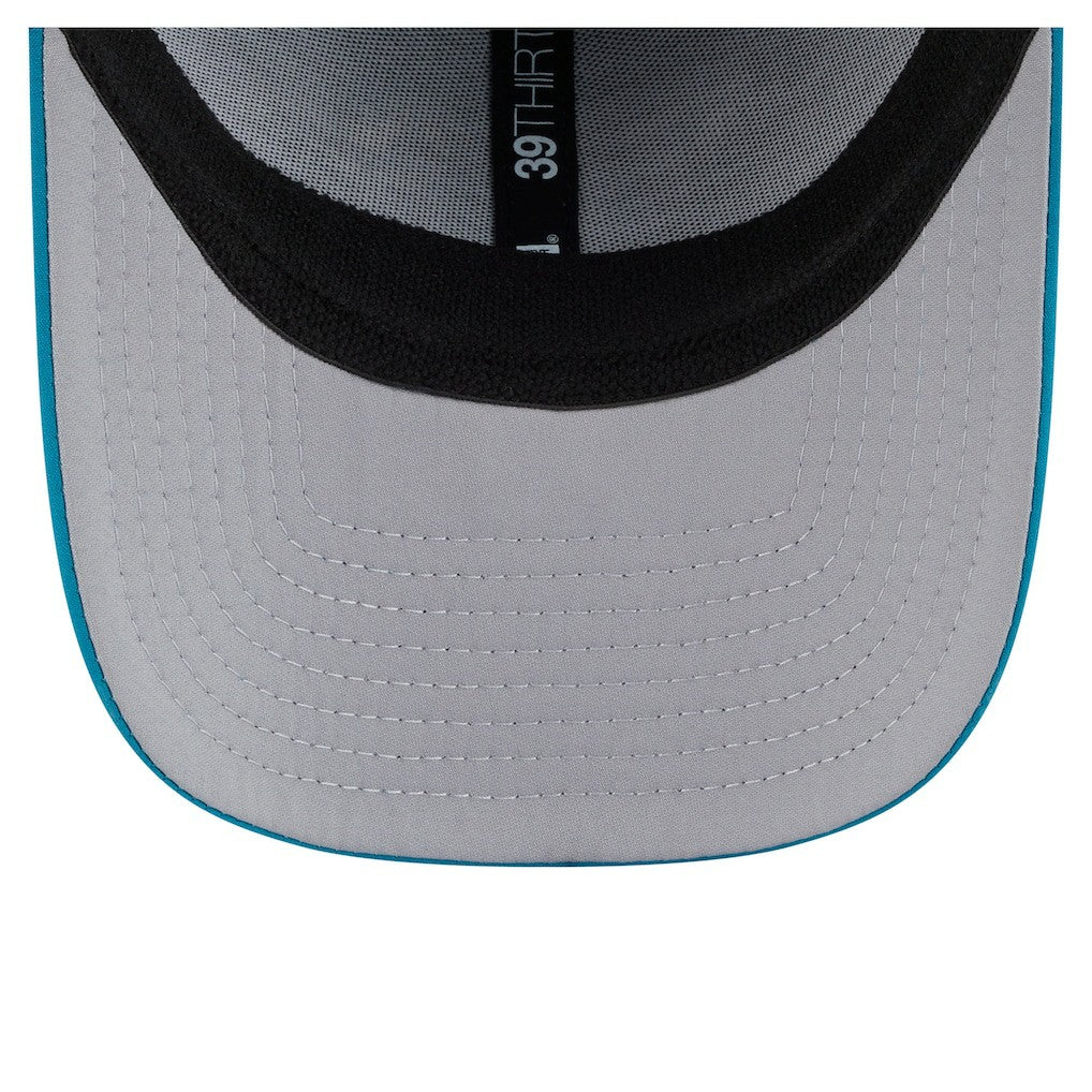 Jacksonville Jaguars New Era Perforated 39THIRTY Flex Hat Teal