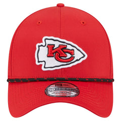 Kansas City Chiefs New Era Perforated 39THIRTY Flex Hat Red