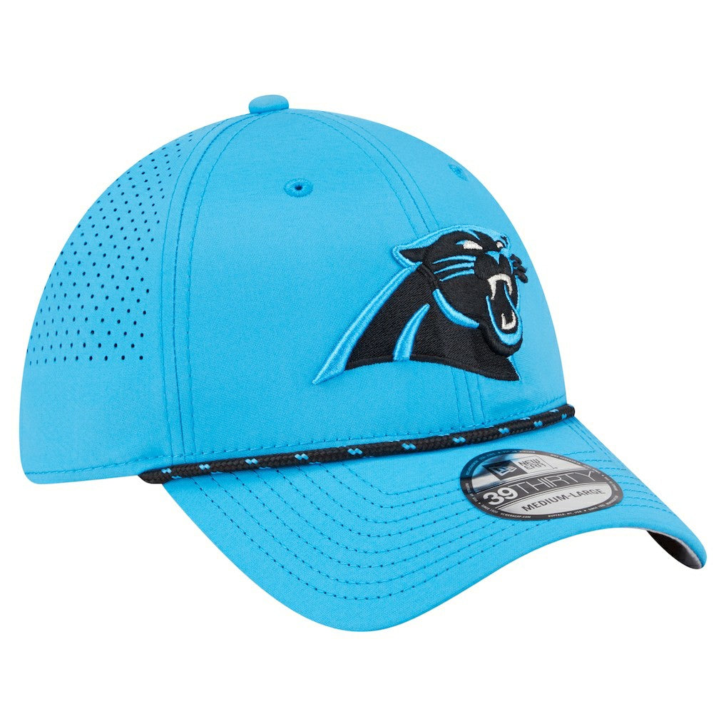 Carolina Panthers New Era Perforated 39THIRTY Flex Hat Blue