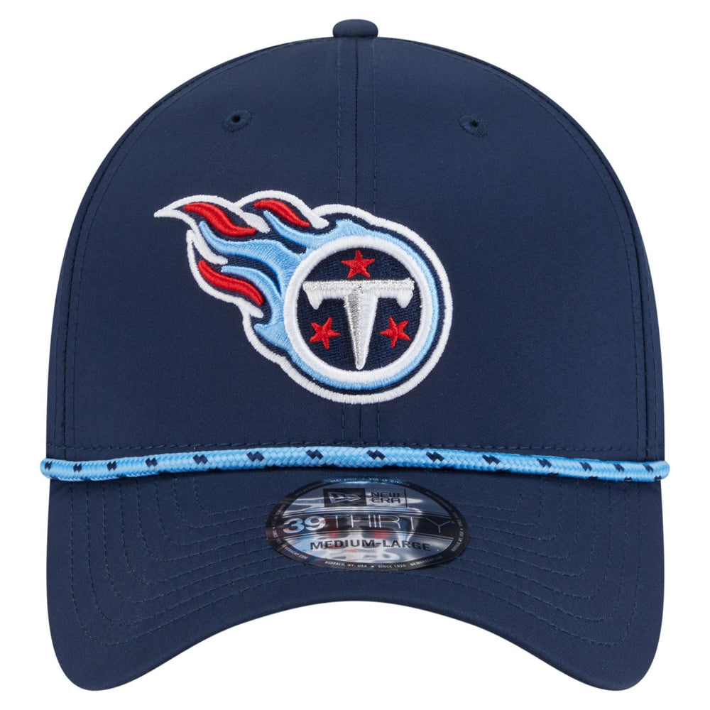 Tennessee Titans New Era Perforated 39THIRTY Flex Hat Navy