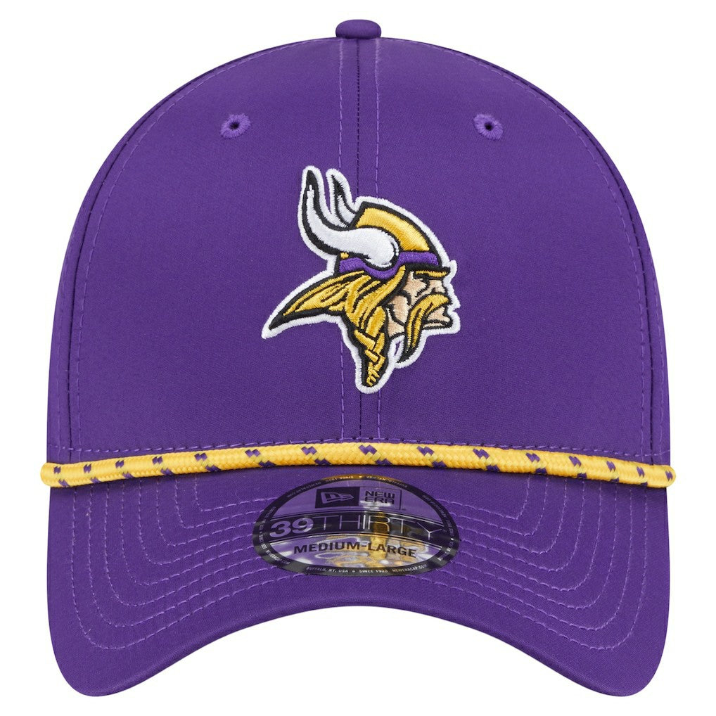 Minnesota Vikings New Era Perforated 39THIRTY Flex Hat Purple