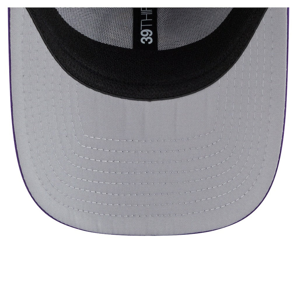 Minnesota Vikings New Era Perforated 39THIRTY Flex Hat Purple
