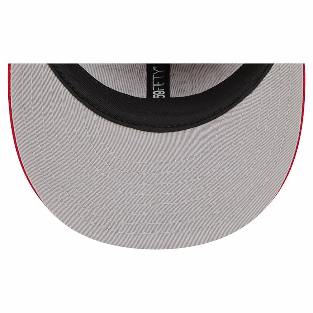 San Francisco 49ers New Era Tri-Hit 59FIFTY Fitted Hat Scarlet