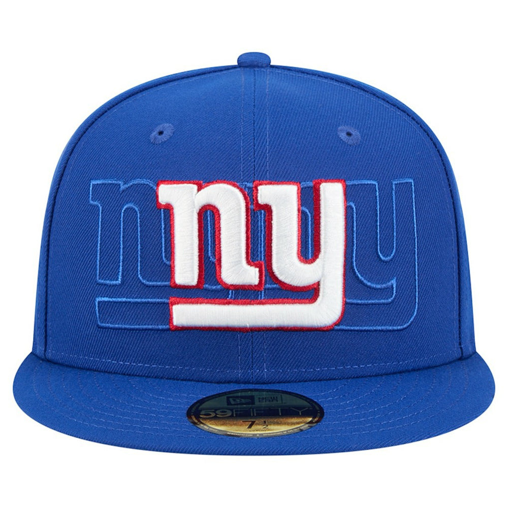 New York Giants New Era Tri-Hit 59FIFTY Fitted Hat Royal