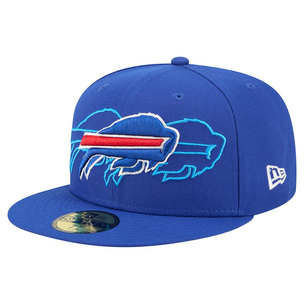 Buffalo Bills New Era Tri-Hit 59FIFTY Fitted Hat Royal