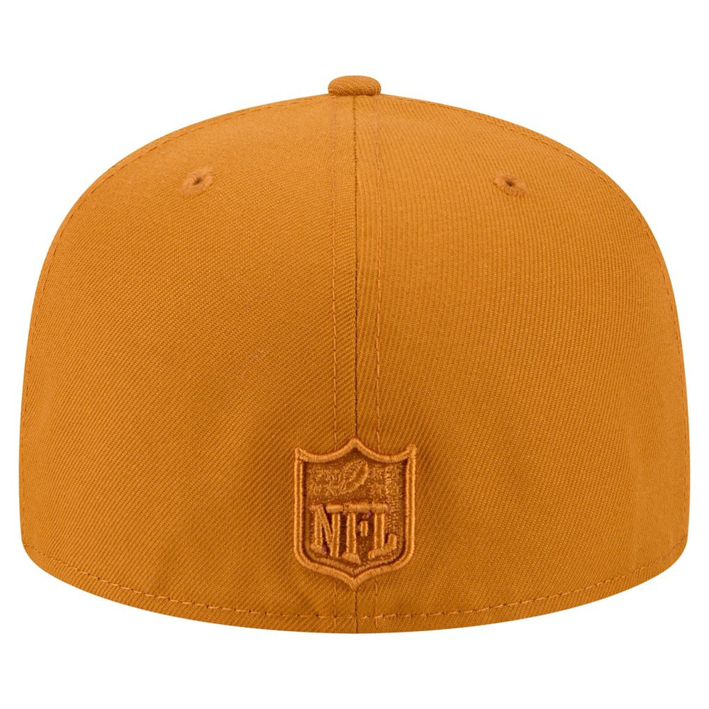 Baltimore Ravens New Era Color Pack A-Frame 59FIFTY Fitted Hat Brown