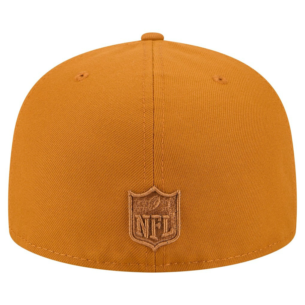 Cleveland Browns New Era Color Pack A-Frame 59FIFTY Fitted Hat Brown