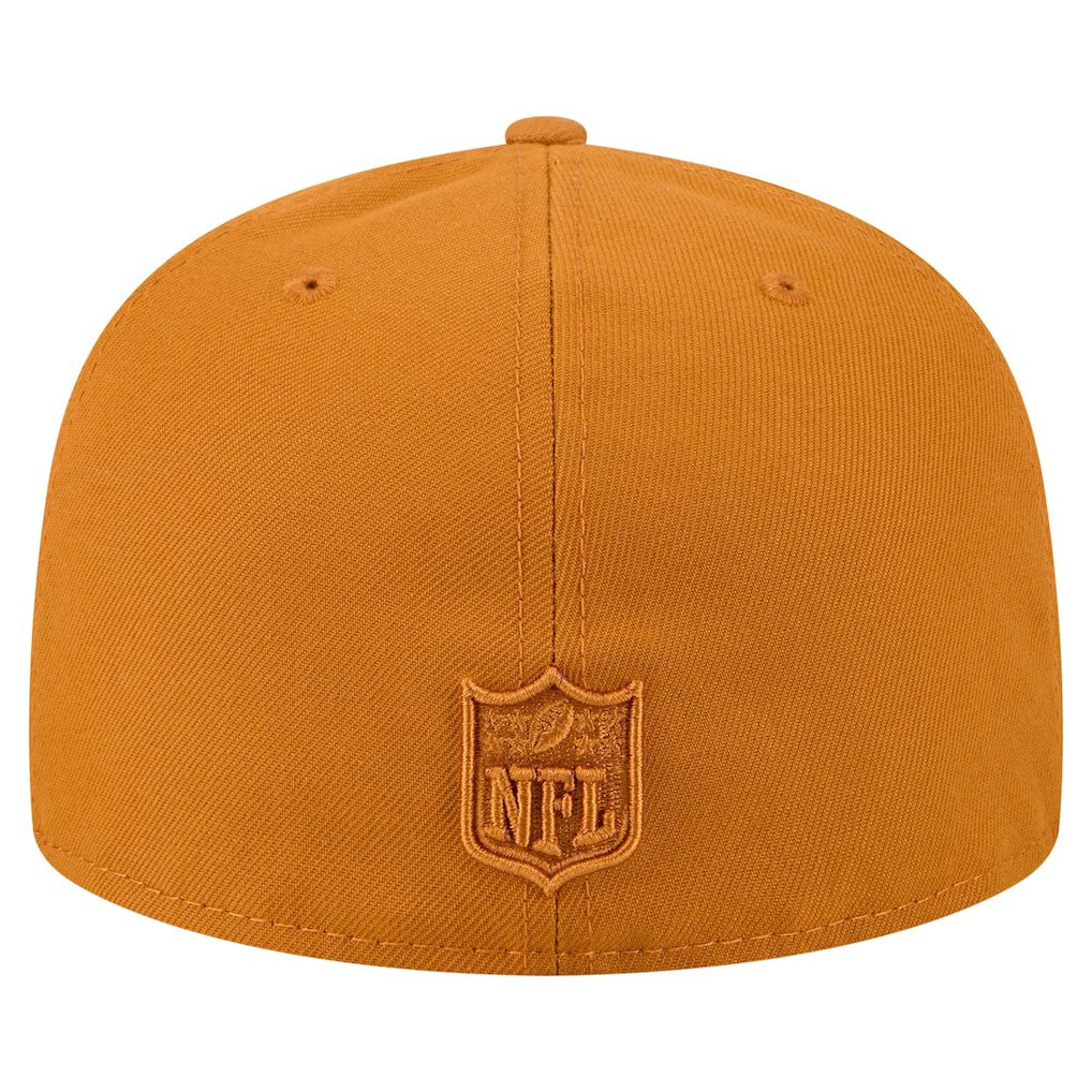 New York Giants New Era Color Pack A-Frame 59FIFTY Fitted Hat Brown
