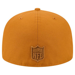 Kansas City Chiefs New Era Color Pack A-Frame 59FIFTY Fitted Hat Brown