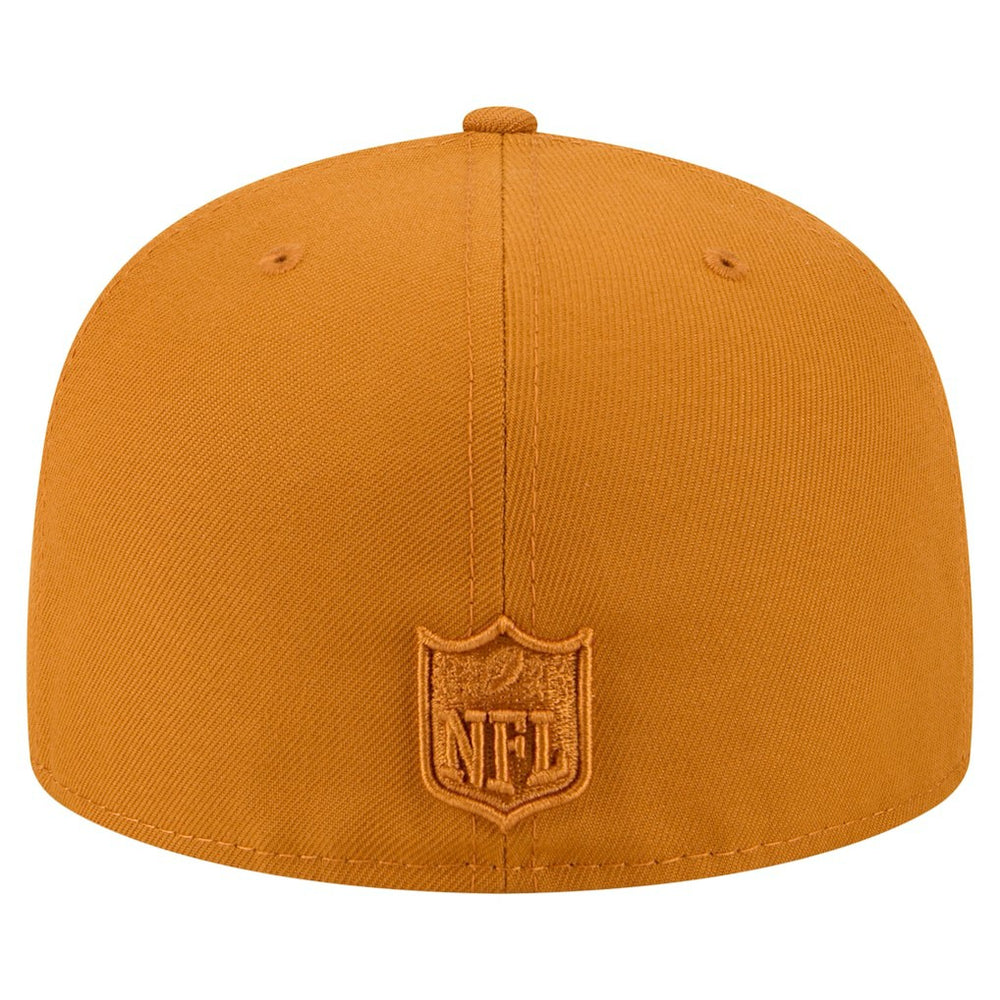 San Francisco 49ers New Era Color Pack A-Frame 59FIFTY Fitted Hat Brown