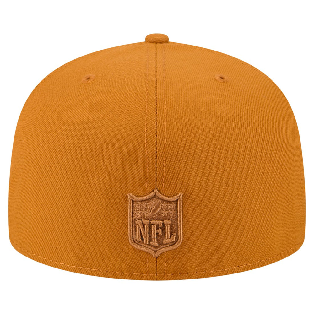 Tampa Bay Buccaneers New Era Color Pack A-Frame 59FIFTY Fitted Hat Brown