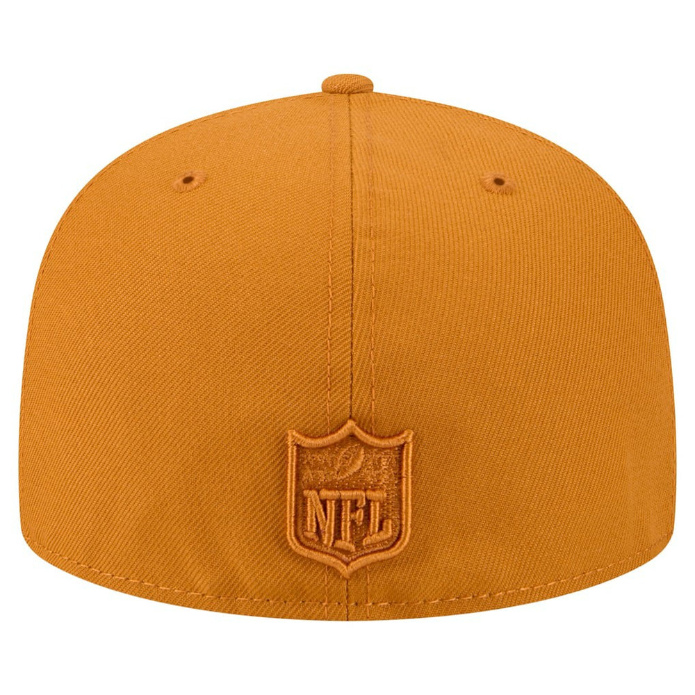 Philadelphia Eagles New Era Color Pack A-Frame 59FIFTY Fitted Hat Brown