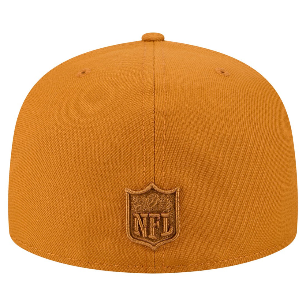 Tennessee Titans New Era Color Pack A-Frame 59FIFTY Fitted Hat Brown