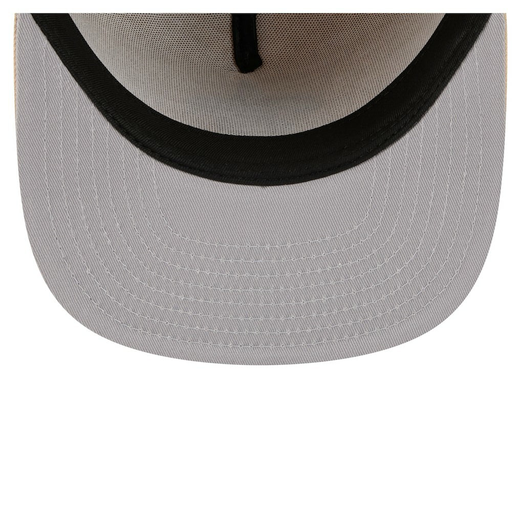 New Orleans Saints New Era Color Pack A-Frame 59FIFTY Fitted Hat Light Beige