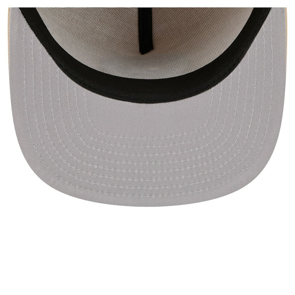 Pittsburgh Steelers New Era Color Pack A-Frame 59FIFTY Fitted Hat Beige