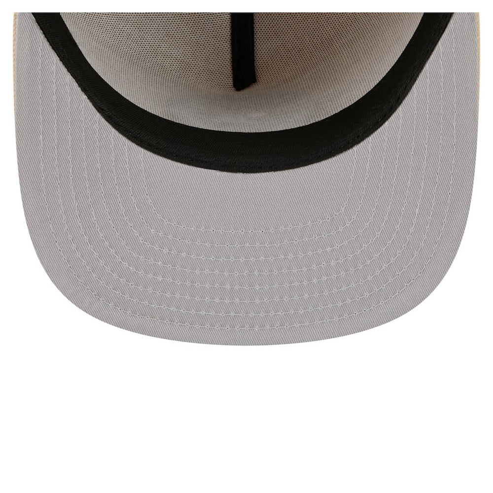 Pittsburgh Steelers New Era Color Pack A-Frame 59FIFTY Fitted Hat Beige