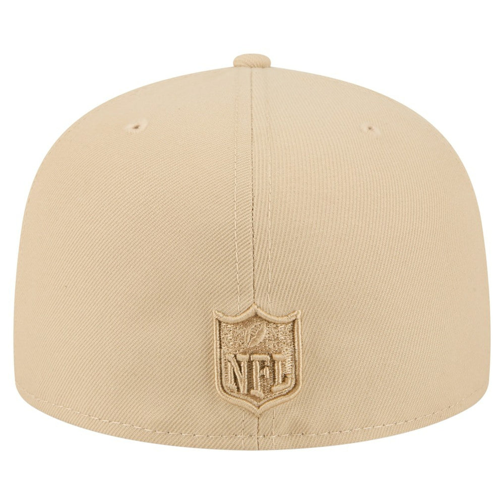 Cincinnati Bengals New Era Color Pack A-Frame 59FIFTY Fitted Hat Light Beige