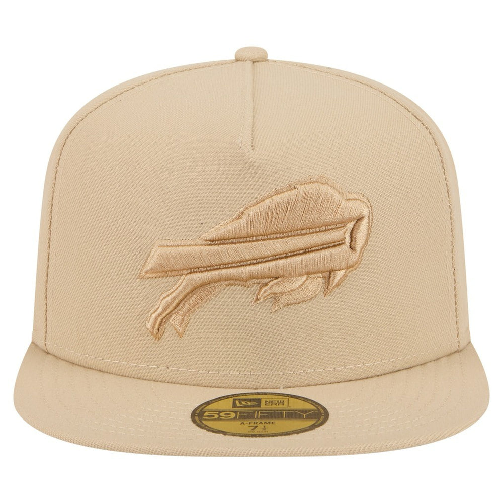 Buffalo Bills New Era Color Pack A-Frame 59FIFTY Fitted Hat Light Beige