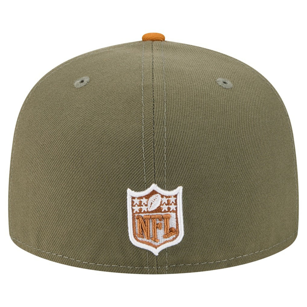 Buffalo Bills New Era Color Pack A-Frame 59FIFTY Fitted Hat Olive/Brown
