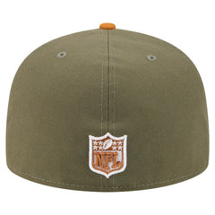 Kansas City Chiefs New Era Color Pack A-Frame 59FIFTY Fitted Hat Olive/Brown