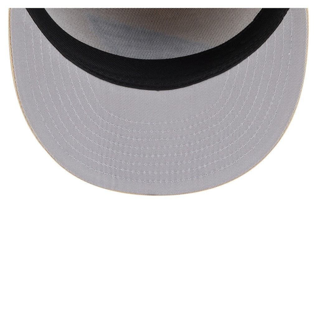 Philadelphia Eagles New Era Two-Tone Color Pack Split Panel 59FIFTY Fitted Hat Light Beige/Olive