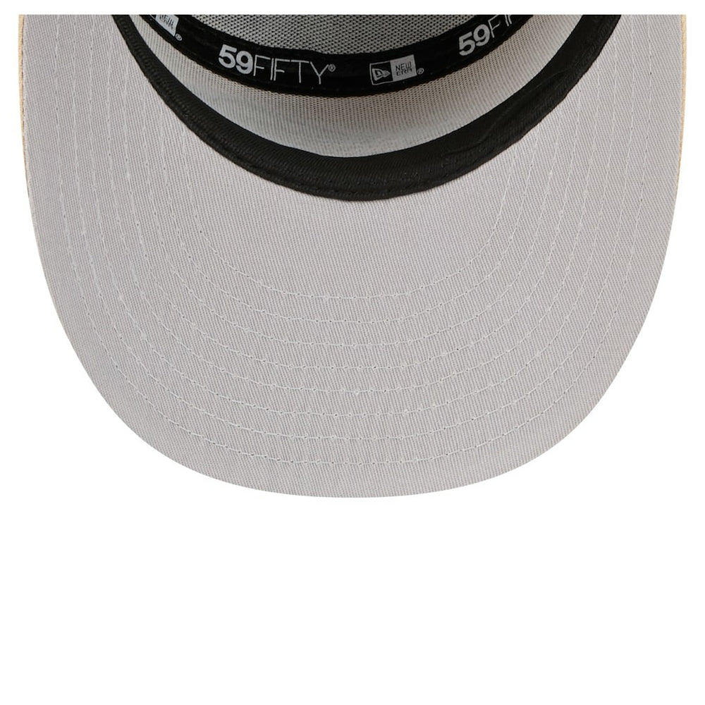 Buffalo Bills New Era Two-Tone Color Pack Split Panel 59FIFTY Fitted Hat Light Beige/Olive
