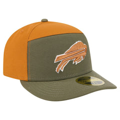Buffalo Bills New Era Two-Tone Color Pack Split Panel 59FIFTY Fitted Hat Olive/Brown