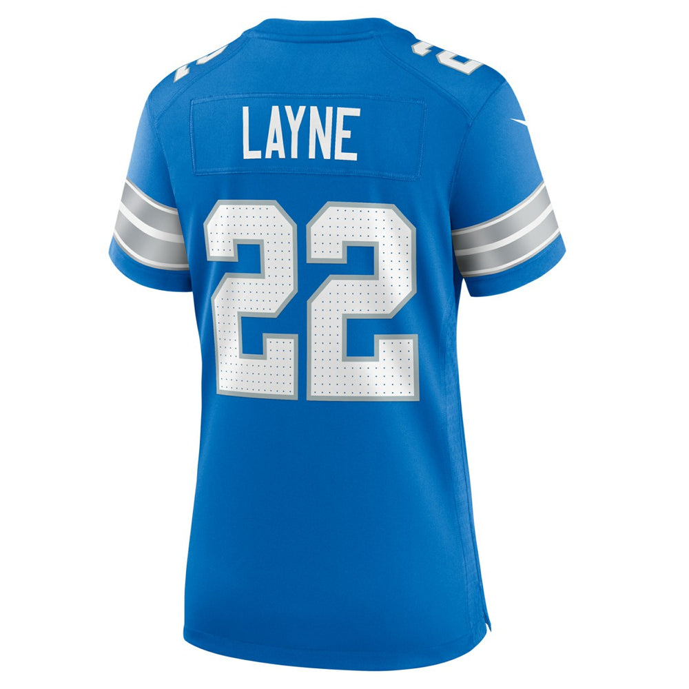 Nike Bobby Layne Detroit Lions Women's Retired Player Game Jersey Blue