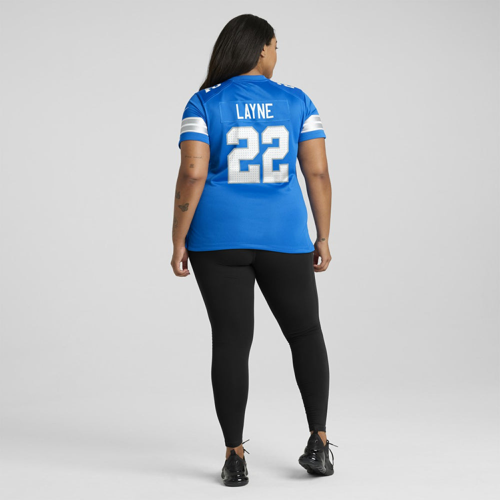 Nike Bobby Layne Detroit Lions Women's Retired Player Game Jersey Blue