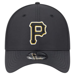 Pittsburgh Pirates New Era Night 39THIRTY Flex Hat - Black - New Era Discount