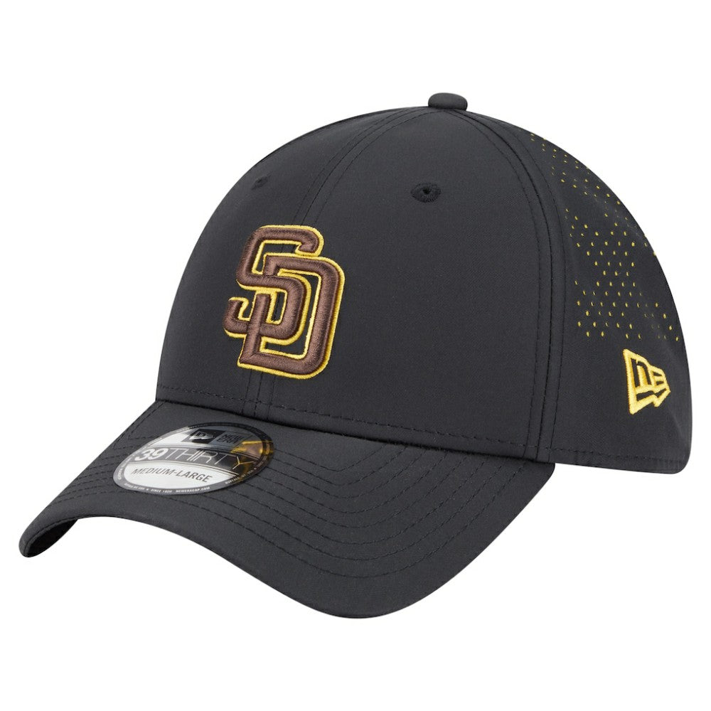 San Diego Padres New Era Night 39THIRTY Flex Hat - Black - New Era Online