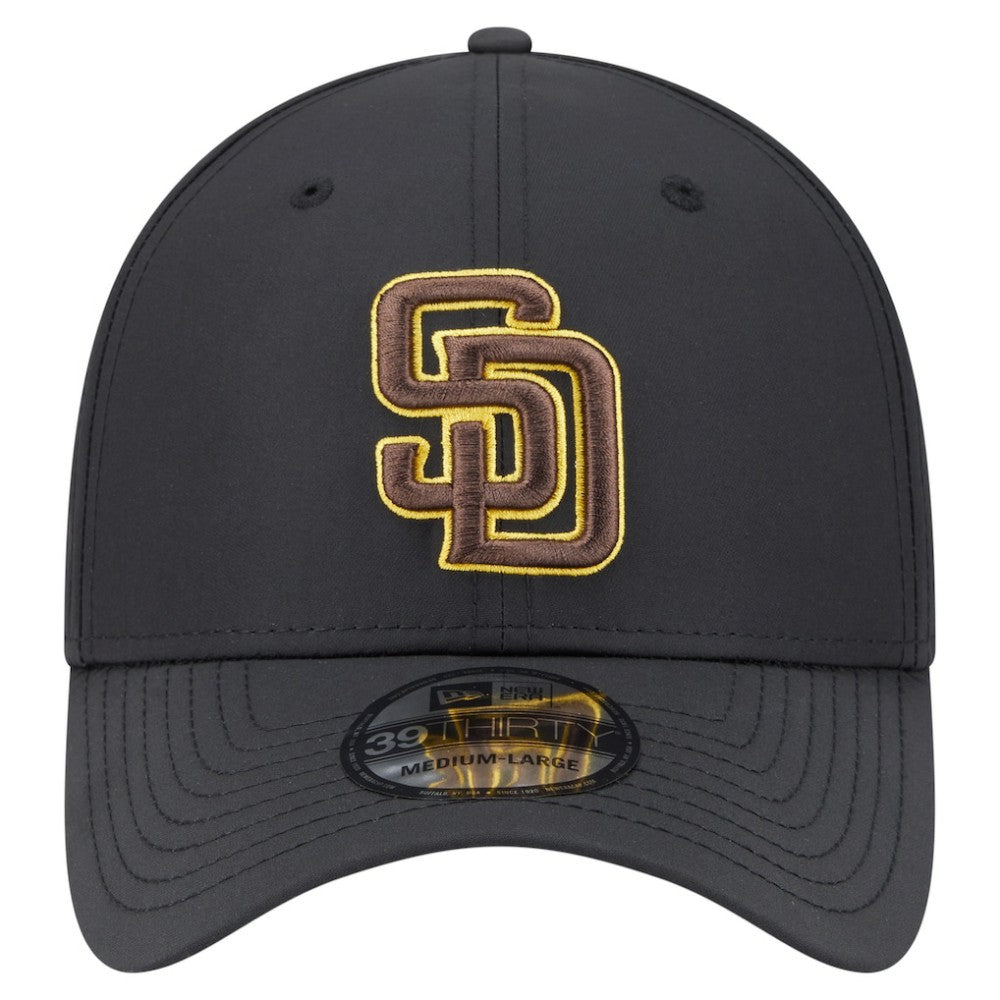 San Diego Padres New Era Night 39THIRTY Flex Hat - Black - New Era Online