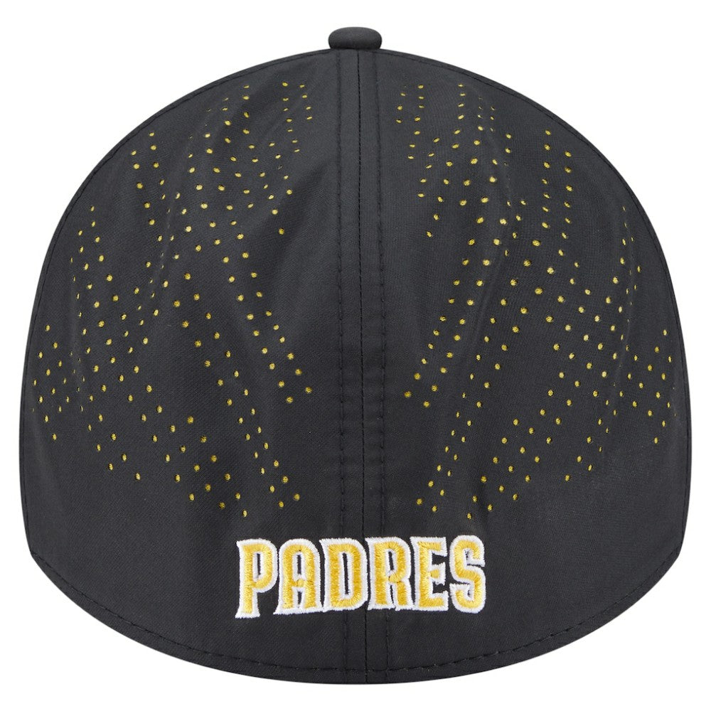 San Diego Padres New Era Night 39THIRTY Flex Hat - Black - New Era Online