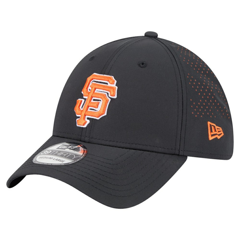 San Francisco Giants New Era Night 39THIRTY Flex Hat - Black - New Era Online