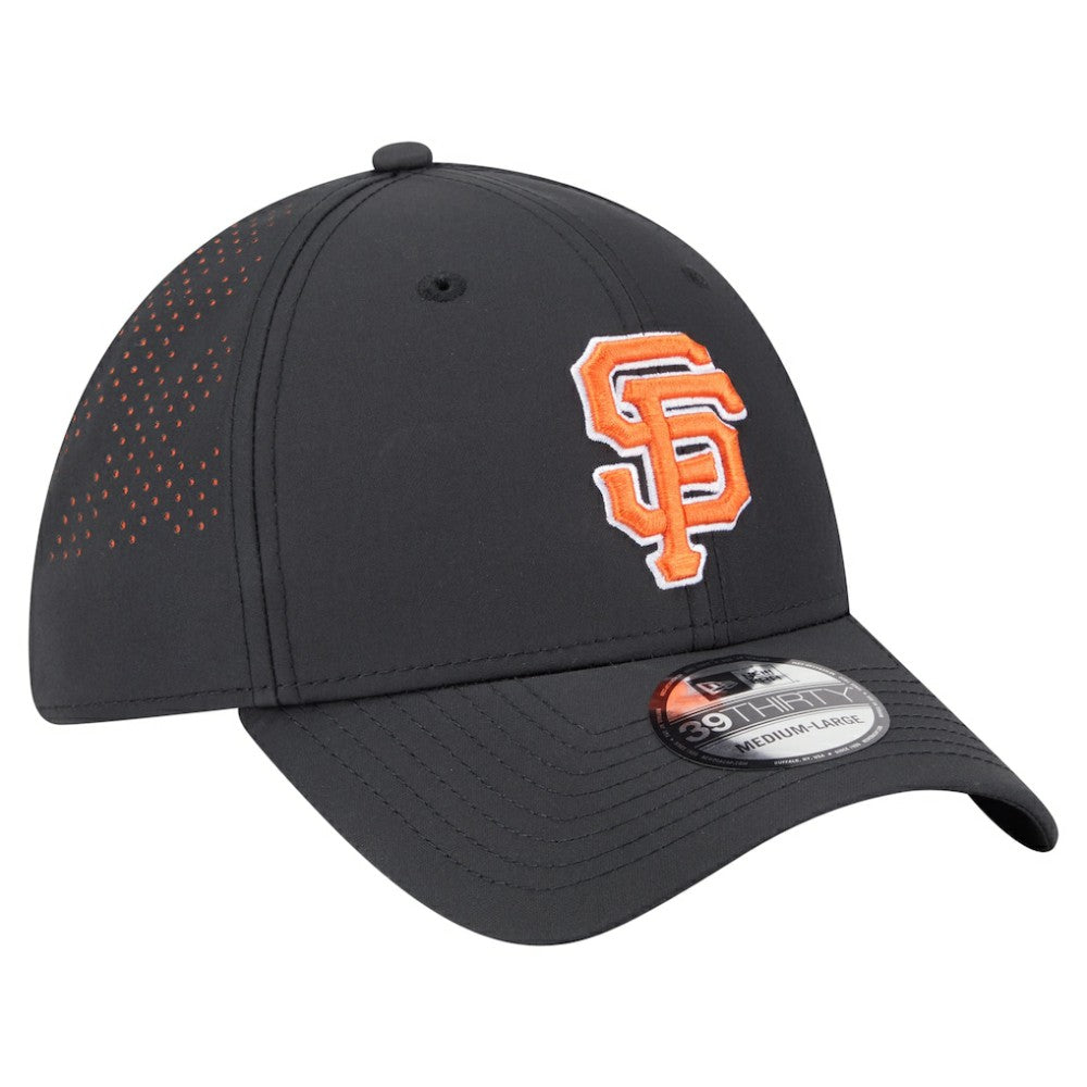 San Francisco Giants New Era Night 39THIRTY Flex Hat - Black - New Era Online