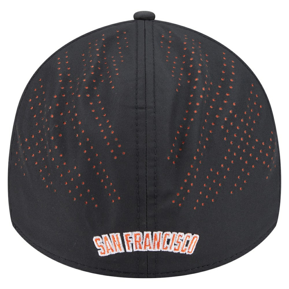 San Francisco Giants New Era Night 39THIRTY Flex Hat - Black - New Era Online
